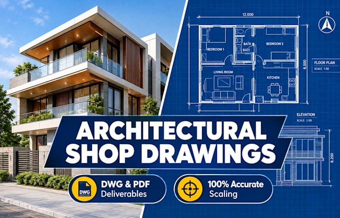 create architectural shop drawings in autocad