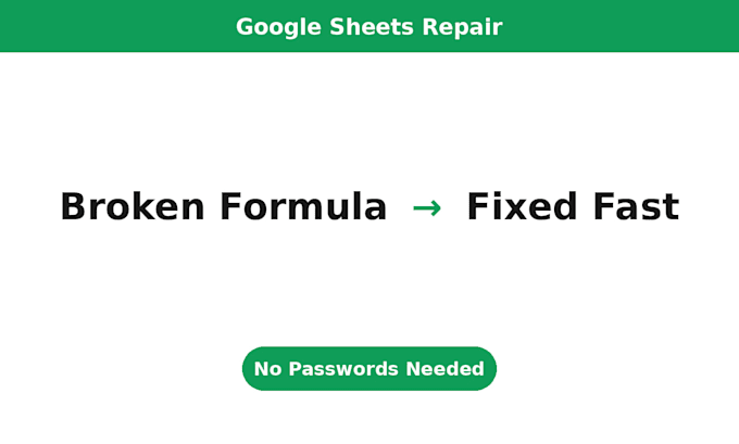 fix your broken google sheets formula or apps script