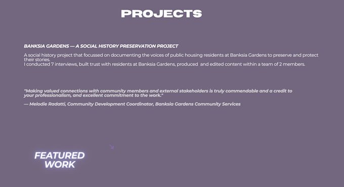 design a modern canva website for your portfolio