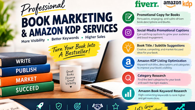 do amazon KDP keyword research and book listing optimization