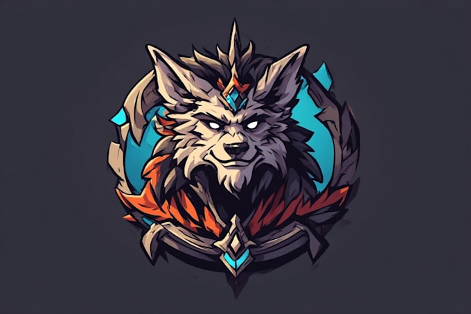 design unique fantasy character logo
