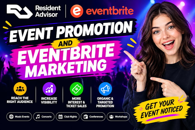 do resident advisor event promotion and eventbrite marketing