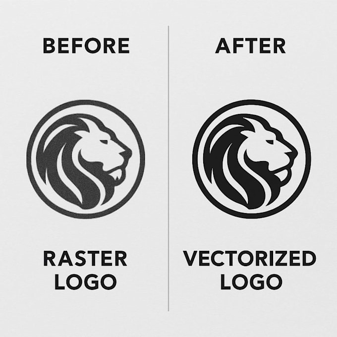 production ready vector artwork for signage