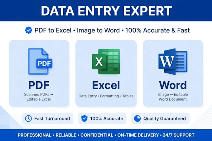do accurate data entry typing work