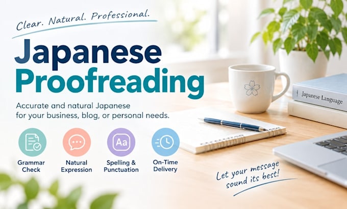 proofread your japanese text like a native speaker