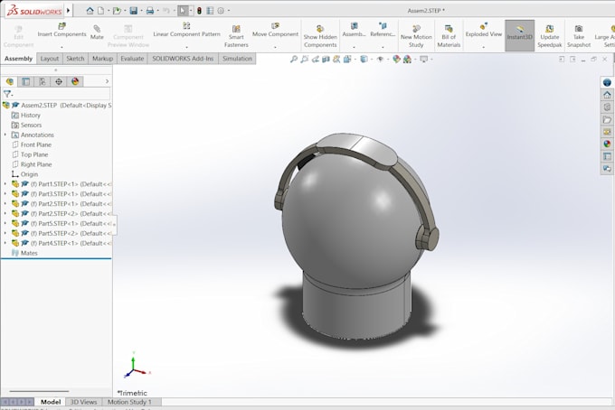 3d module in solidworks