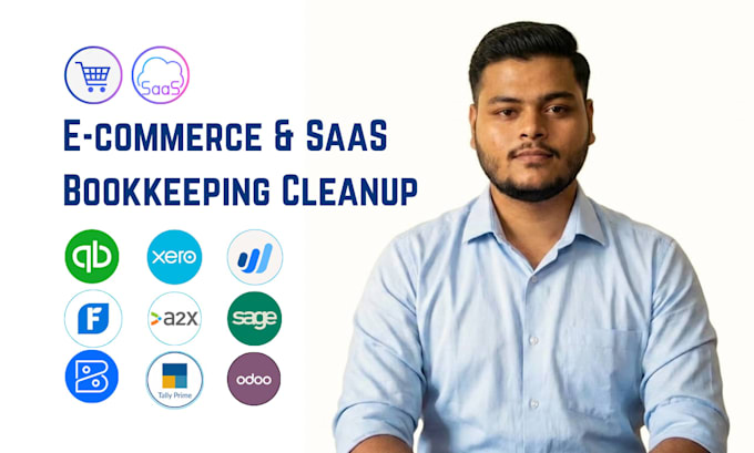 do advanced ecommerce and saas bookkeeping cleanup