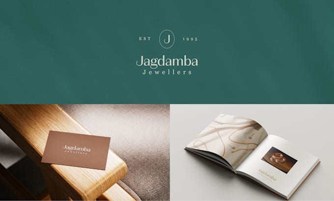 design a premium typographic wordmark and logo system