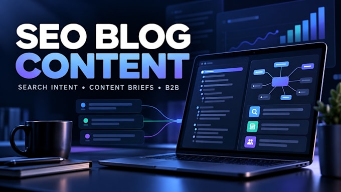 write seo blog posts and content briefs for saas e commerce and b2b brands