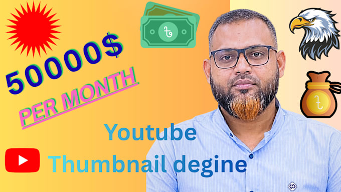 desige catchy youtube thumbnails for your videos
