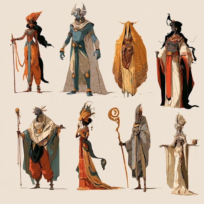 create a unique mythological artwork for you