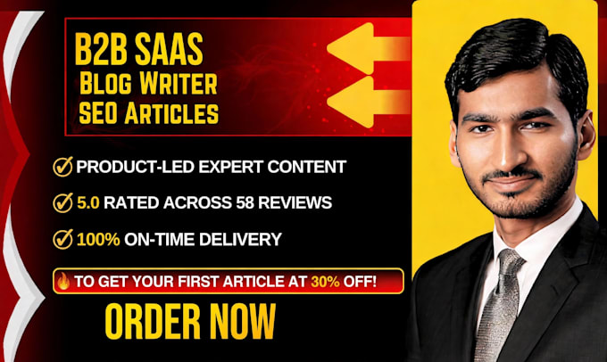be your b2b saas blog writer for SEO articles