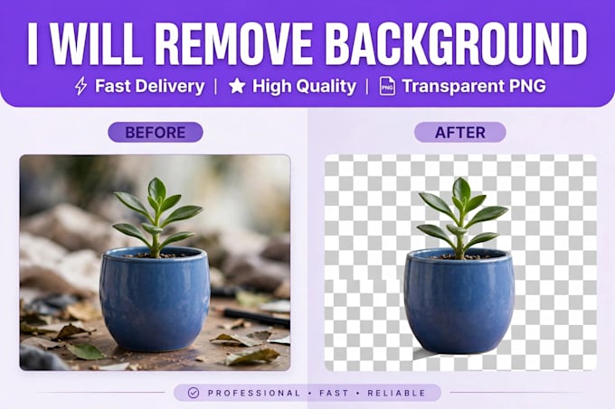 remove background from image quickly in HD