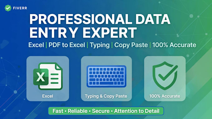 do excel data entry work