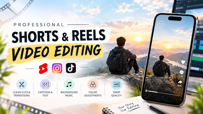 create cinematic youtube shorts and instagram reels