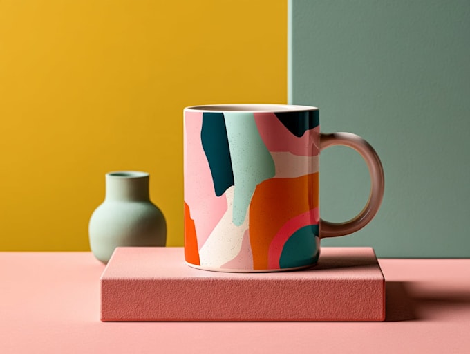 do professional coffee mug design, custom mug design