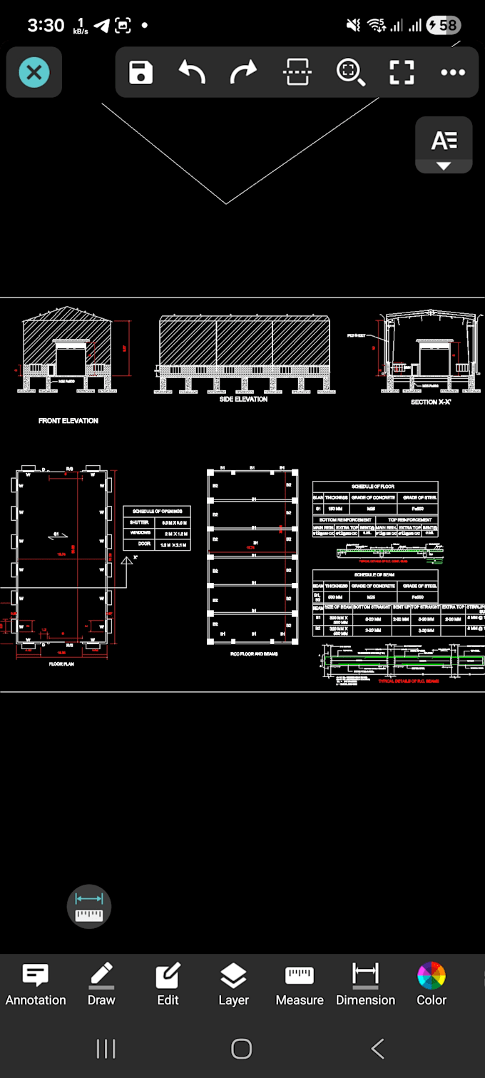 draw design or just redraw 2 to 3 floor plan options of your house