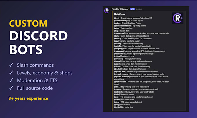 create a custom discord bot for your server