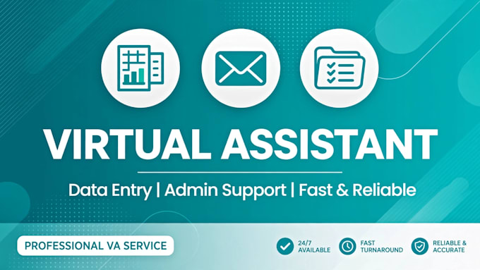 be your reliable virtual asistant for data entry and admin tasks