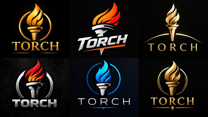 design a professional flame, fire light, energy, education, knowledge torch logo