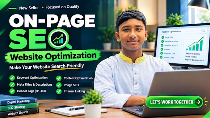 optimize your website with on page SEO