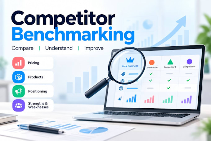 benchmark your competitors and identify market gaps