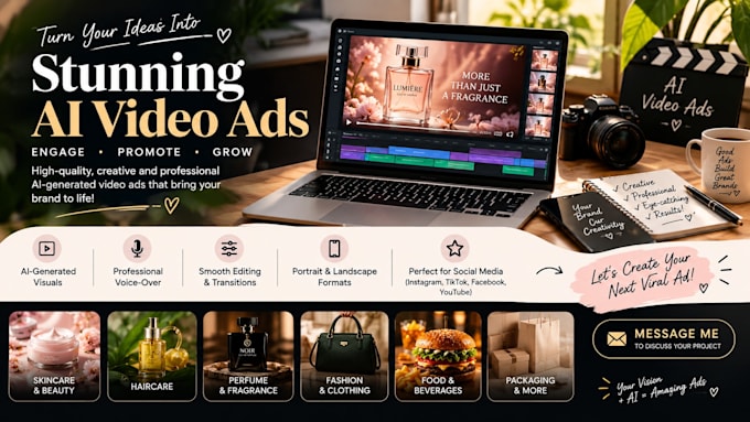 create a ai advertisement ad for your brand