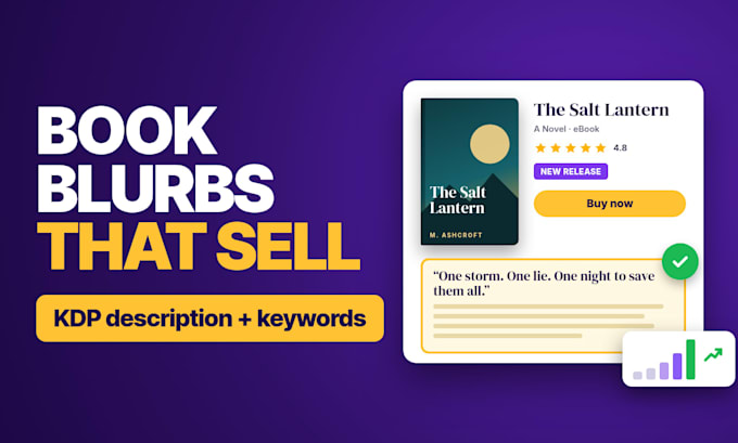 write a compelling amazon KDP book description and blurb