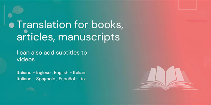 translate your books, articles, ect