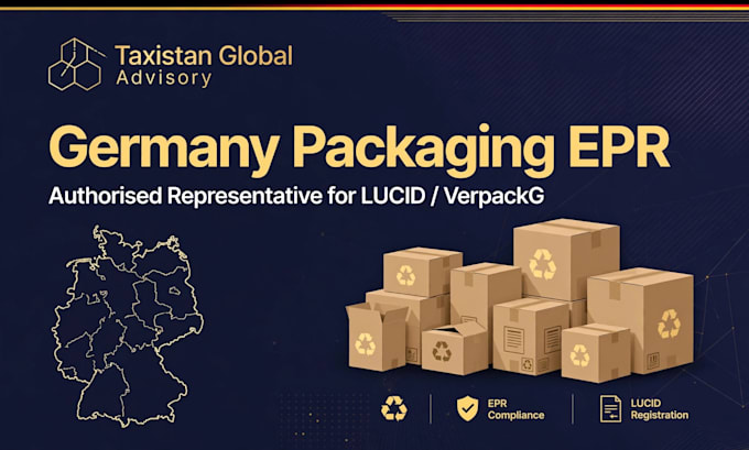 be your germany authorised representative for lucid verpackg epr
