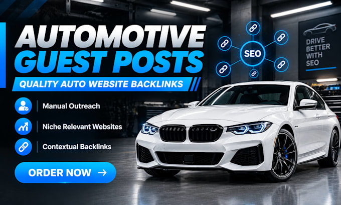 publish automotive guest post on quality auto websites