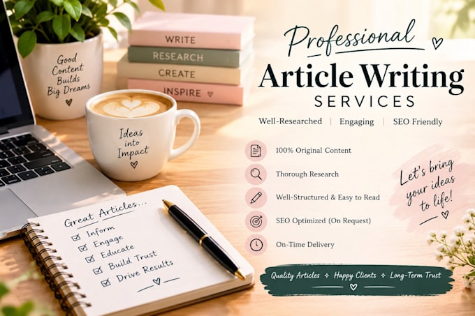 write engaging articles and blog posts