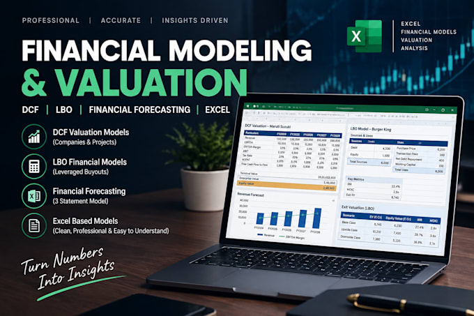 build financial models, dcf valuations, and excel forecasts