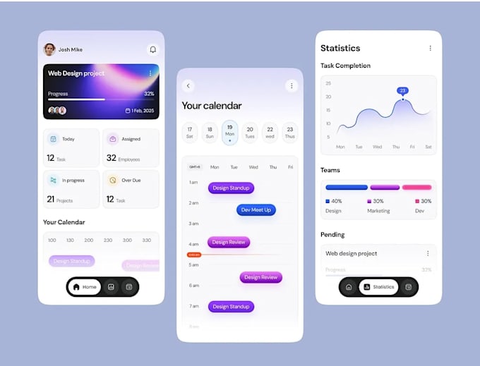 develop ai household task management, chore planner app, productivity app