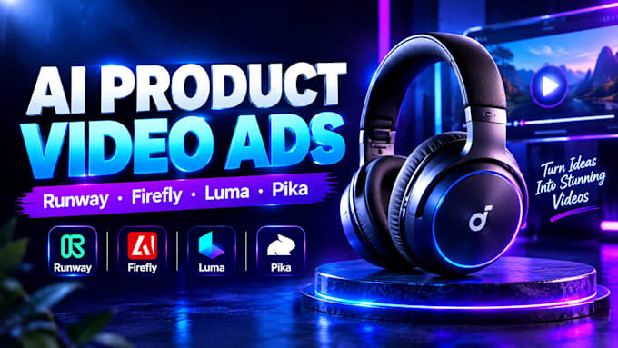 create ai product video ads runway adobe firefly luma pika