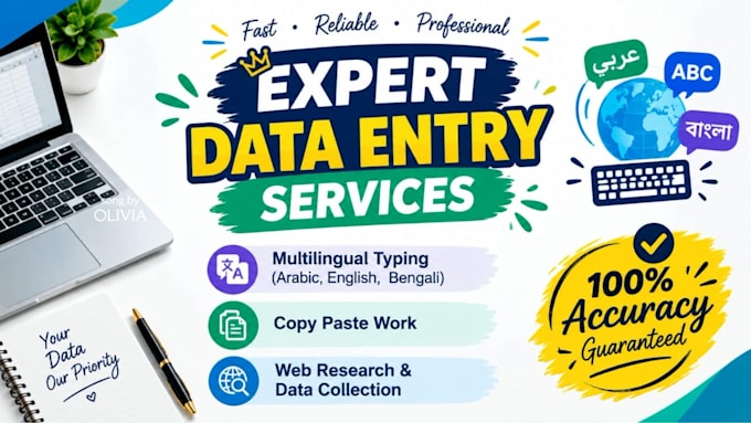be your expert multilingual data entry and typing specialist