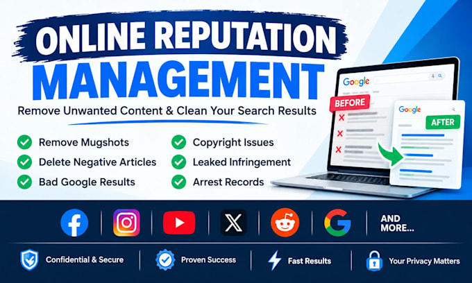 remove mugshots delete negative article deindex bad links bad google results