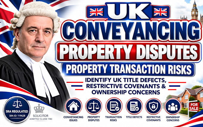 identify UK conveyancing property ownership issues, property transaction risks