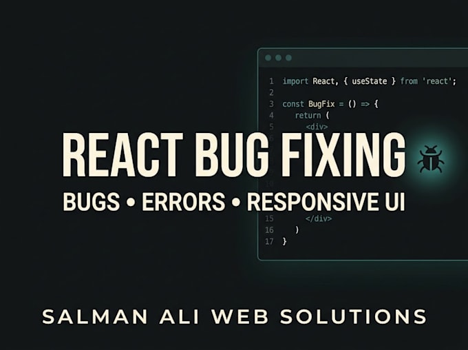 fix react js bugs and responsive UI issues