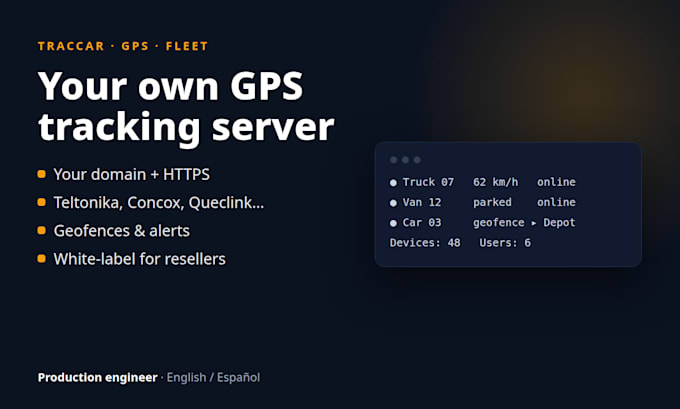 set up your own traccar gps tracking server with your brand