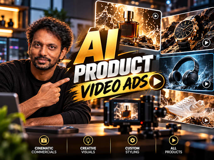 create ai product video ads