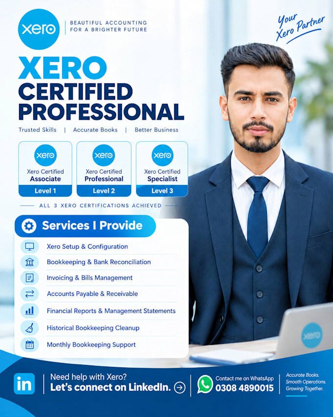 do xero bank reconciliation and bookkeeping cleanup