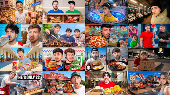 design amazing youtube thumbnail