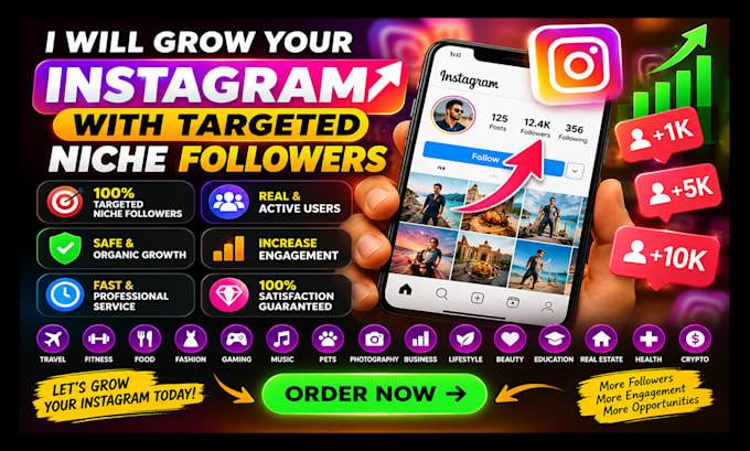 grow your instagram with niche targeted followers
