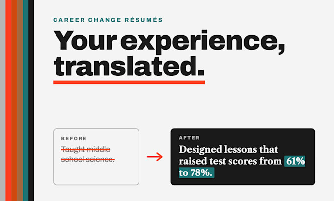 build your resume for career changes