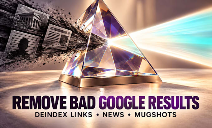 remove bad google results deindex negative links delete news, articles, mugshots