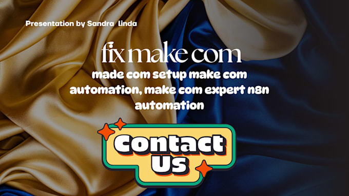 fix make com, made com setup make com automation, make com expert n8n automation