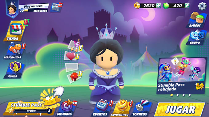 be your friendly gamer companion and chat in spanish
