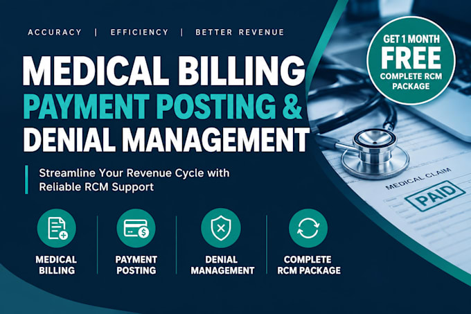 medical billing, payment posting and denial management
