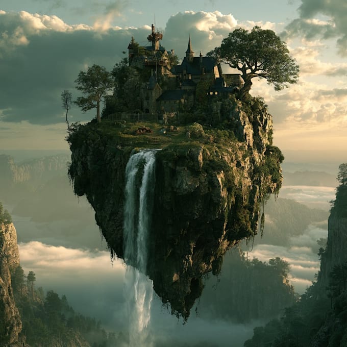 realistic photo manipulation art